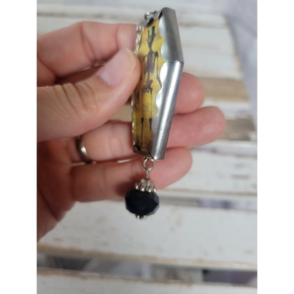 Skeleton Halloween keychain coffin vintage - Picture 5 of 5